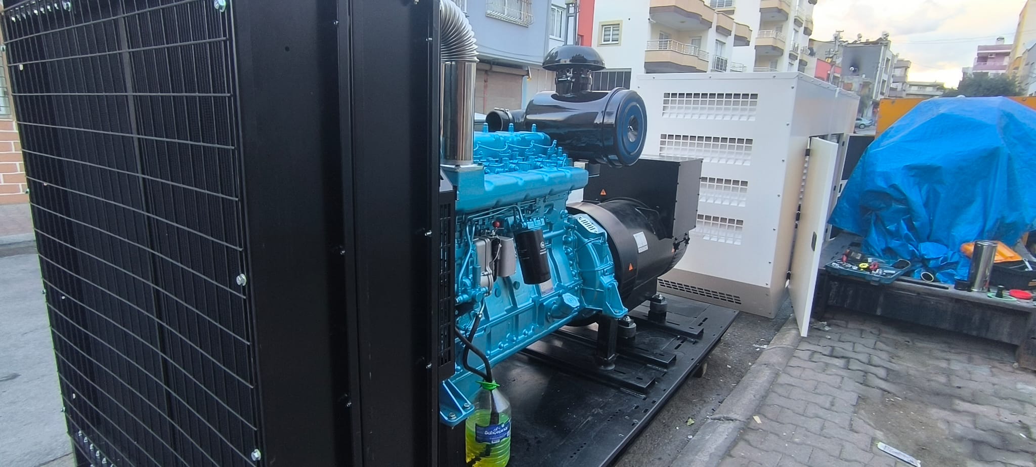 Erensan Jeneratör Mersin saha çalışması 3