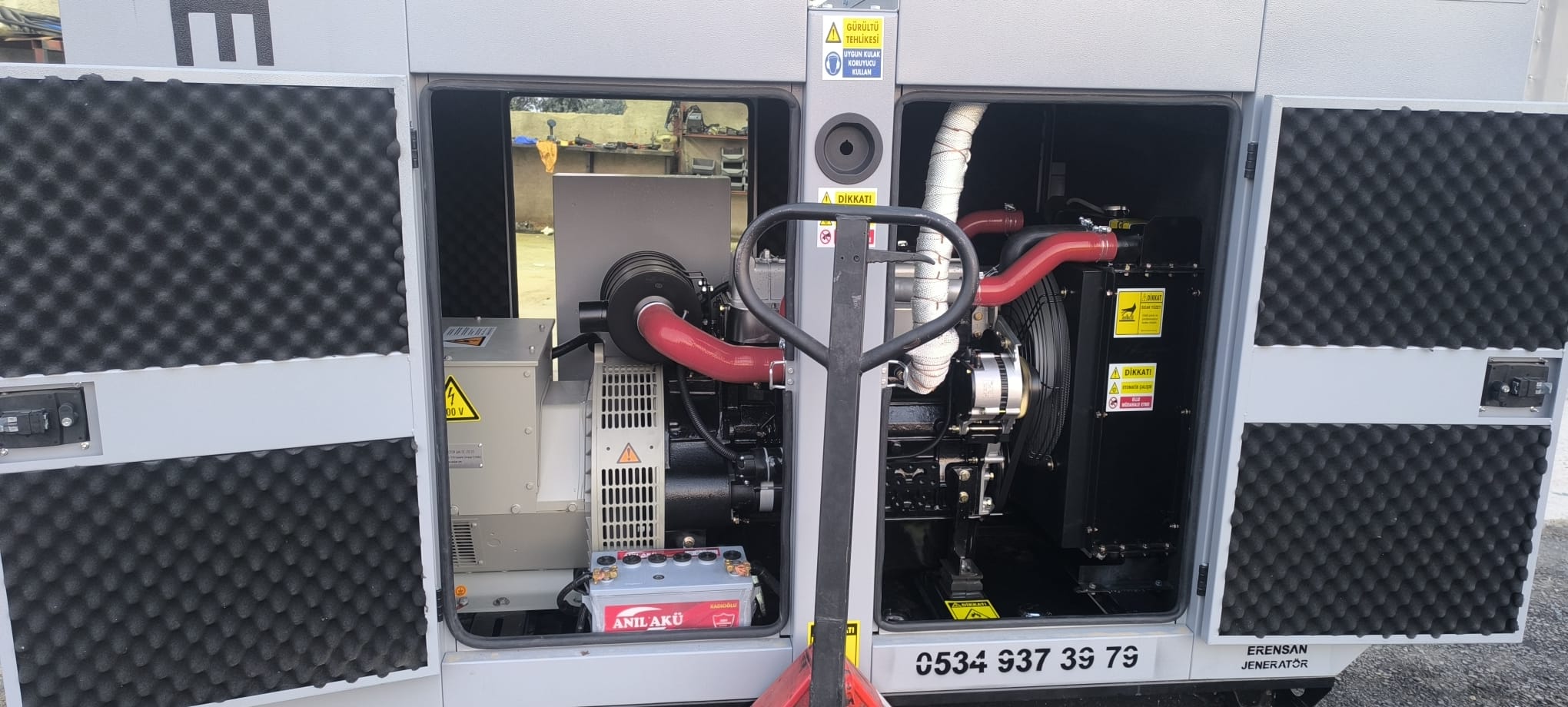 Erensan Jeneratör teknik servis çalışması 5