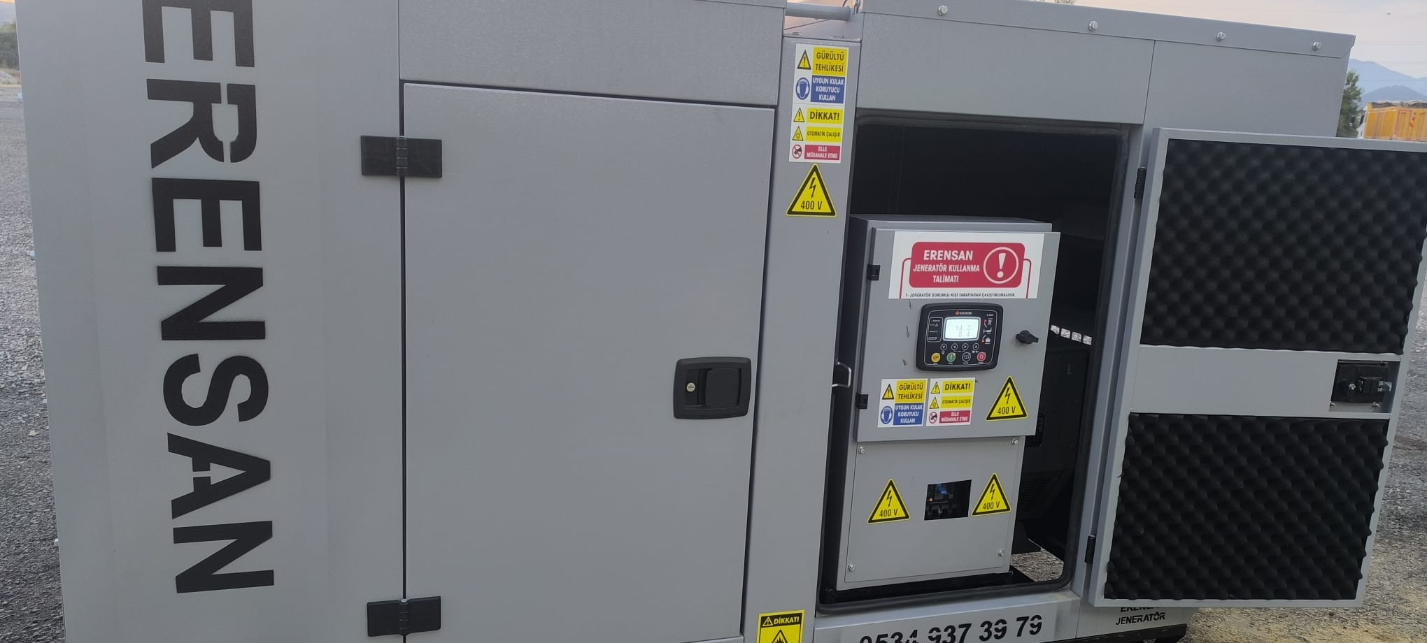 Erensan Jeneratör teknik servis çalışması 6