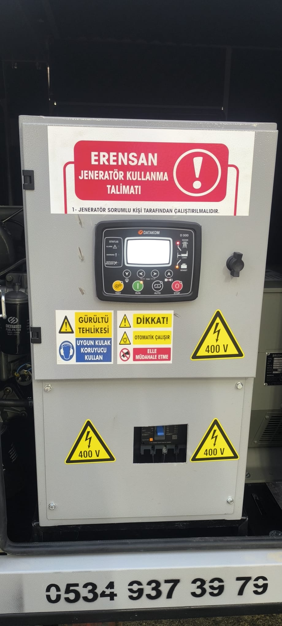 Jeneratör kurulum ve servis çalışması 7
