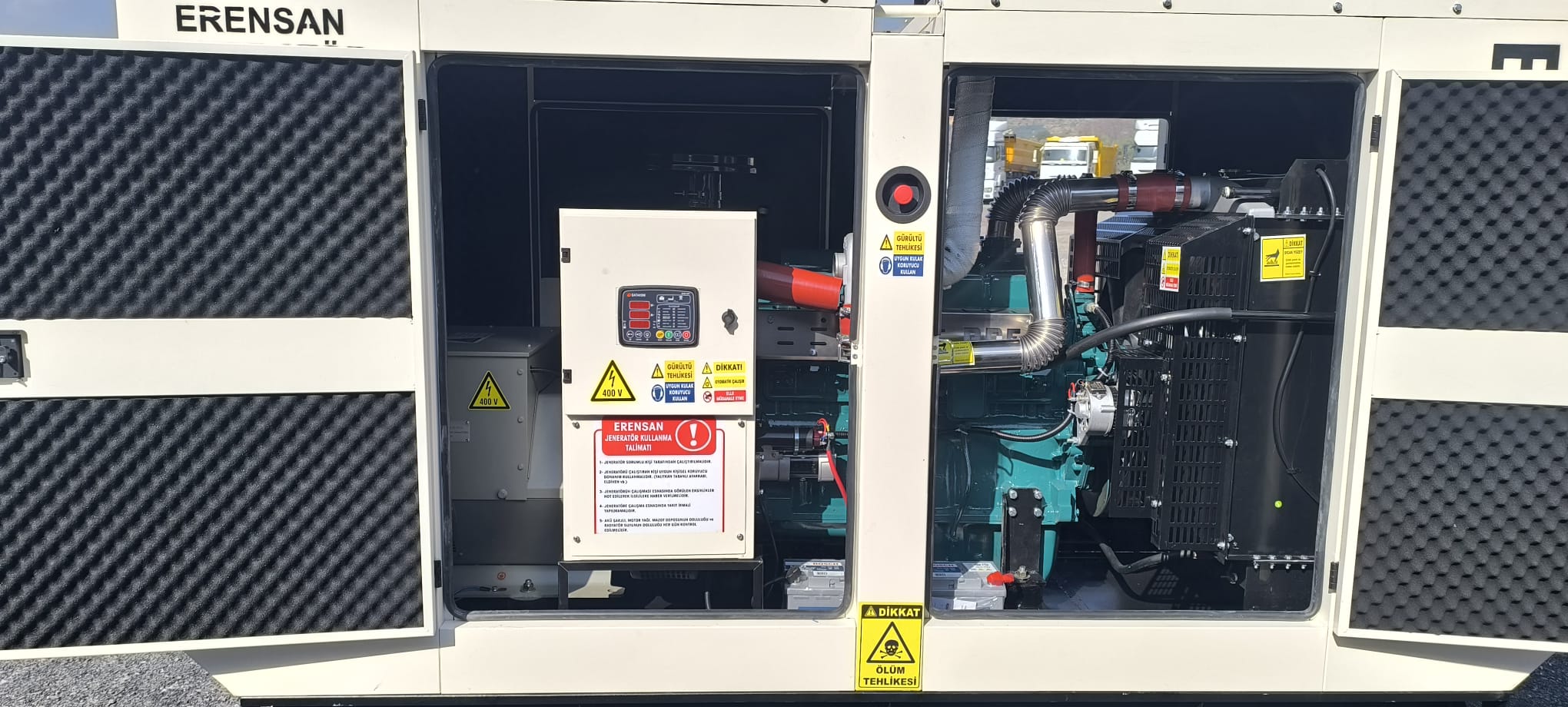 Jeneratör kurulum ve servis çalışması 8